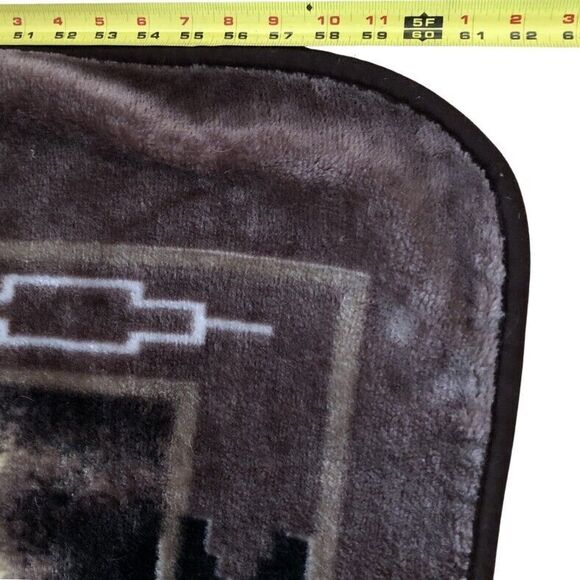 Shavel Fleece Wolf Blanket Hi Pile Throw 63x74 Outdoors Wilderness Lodge Cabin - Picture 11 of 12